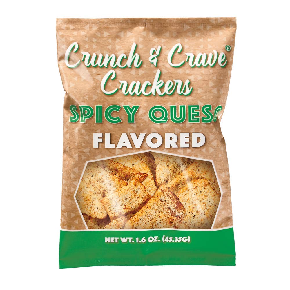 Crunch & Crave Spicy Queso / 100 Count (Pack of 1) / 1 Assortments & Samplers