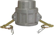 BE Pressure 90.391.200, 2" Aluminum Camlock Fitting, Female Coupler x MPT Thread
