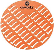 Hospeco Airworks Urinal Deodorizer Screen (6 Boxes of 10), Orange Mango - CC-007