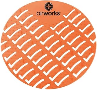 Hospeco Airworks Urinal Deodorizer Screen (6 Boxes of 10), Orange Mango - CC-007