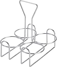 Winco 4 Rings Condiment Jar Wire Holder, Plated