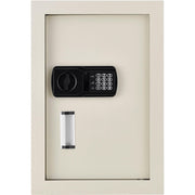 Residential Safe With Expandable Depth by Global Industrial – 22.5"L x 15"W x 22.13"H, 0.7 cubic_feet, Alloy Steel, White, Model WS03-2N