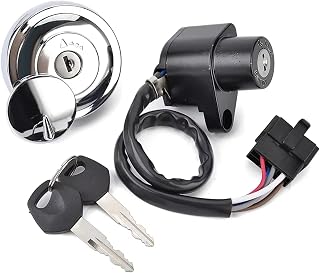 For Kawasaki VN900 For Classic For Custom VN900 For Vulcan 900 27005-0032 Fuel Gas Cap Ignition Switch With Key Kit Ignition Switch Motorcycle