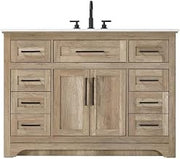 48" Single Bathroom Vanity in Natural Oak