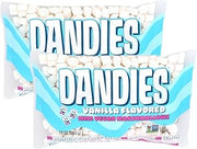 DANDIES Mini Vegan Marshmallows, No Artificial Flavorings, Food Dyes, Corn Syrup, or Gelatin, Perfect for Roasting, S’mores, or Snacking (2 Pack)