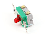 On/Off Switch by Vollrath – Copper, Green, Model 23540-1
