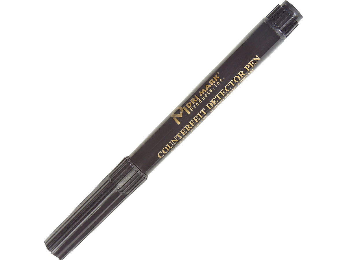 Smart Money Counterfeit Bill Detector Pen by Dri Mark – Portable, Black, Pack of 12, Model 351R-1