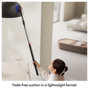 PencilVac Fluffycones Cordless Hard Floor Vacuum by Dyson – Medium, 0.08 gallons, Black/Black, Model SV50