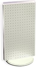 Azar Displays Azar 700513-WHT Pegboard Two-Sided Counter Display, Translucent Pegboard, White