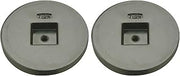 Zurn CO2490-AB3 ABS Countersunk Cleanout Plug, 3/4" Height, 3" Diameter (Pack of 2)