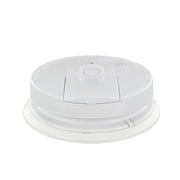 Hardwire Smoke Detector with 9V Battery Backup and Front Load Battery Door | Model I4618AC by Kidde – 5.6 in diameter x 1.8 in depth, White, Model 21007581