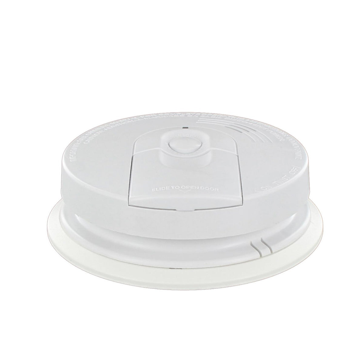 Hardwire Smoke Detector with 9V Battery Backup and Front Load Battery Door | Model I4618AC by Kidde – 5.6 in diameter x 1.8 in depth, White, Model 21007581