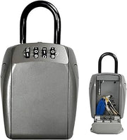 Master Lock Heavy Duty Key Lock Box, Outdoor Lock Box for House Keys, Key Safe and Combination Lock, 5 Key Capacity, 5414EC