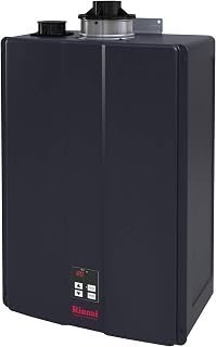 Rinnai CU199iP Commercial Propane Condensing Tankless Water Heater, Indoor Installation, 11 GPM