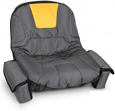 Lawn Mower Seat Cover for Dixie Chopper Eagle 72" 2025-2026 | Oxford Cloth,Durable,Comfortable,with Side Storage Pockets,Reflective Strip,Rear Mesh Pocket