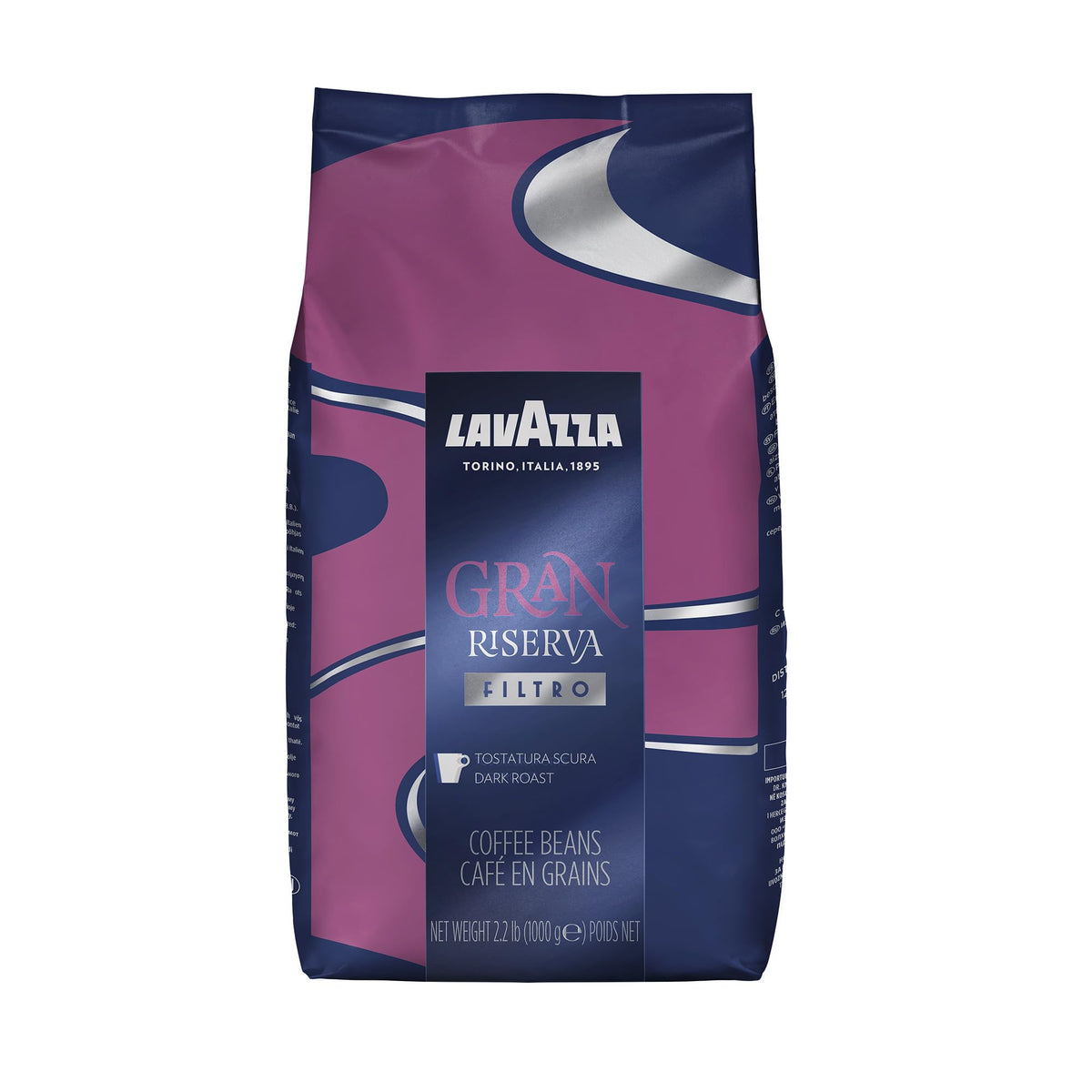 Lavazza Gran Riserva Filtro / 35.27 Ounce (Pack of 1) / Coffee Roasted Coffee Beans