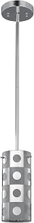 Canarm LTD. IPL124B01CH Blair 1 Bulb Mini Pendant Light, Chrome