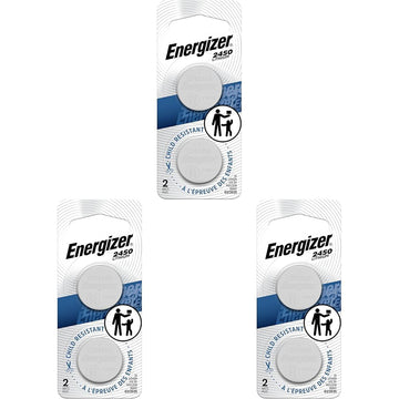 2450 Lithium Coin Battery by Energizer – Standard (Pack of 3), Multicolor, Pack of 3, Model does not apply