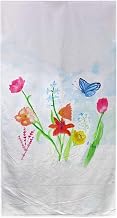 Interiors Pastel Garden Beach Towel