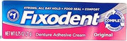 Fixodent Denture Adhesive Cream Original 0.75 oz (Pack of 3)