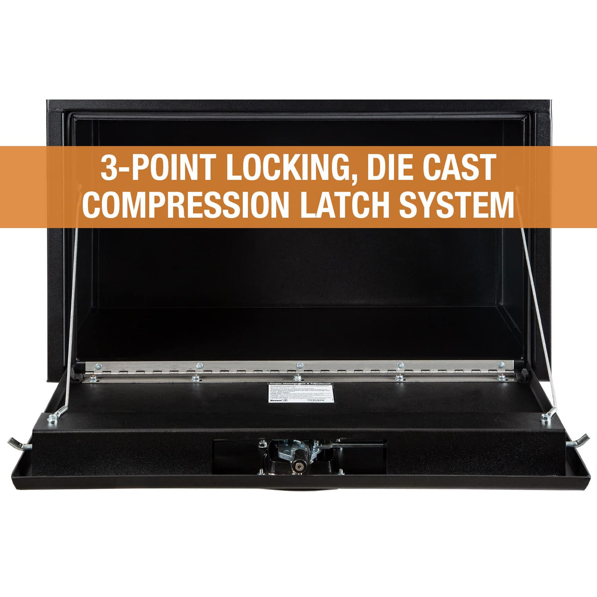 Buyers Products Company Textured Black Matte / 18 x 18 x 30 Inches / Underbody Truck Bed Toolboxes