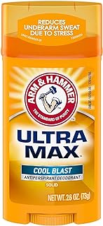 Arm & Hammer Ultra MAX Deodorant- Cool Blast- Solid - 2.6oz- Made with Natural Deodorizers