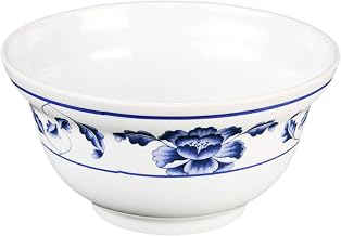 Thunder Group Lotus melamine dinnerware collection 20 oz, 5 3/4" noodle bowl (lid sold separately), comes in dozen