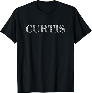 My Name is Curtis, I am Curtis Name Tag T-Shirt