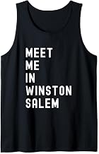 Meet Me In Winston-Salem North Carolina United States Tank Top