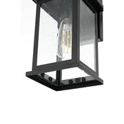 Ringgold One Light Outdoor Wall Sconce Black by Lighting Design – Iron, Black
