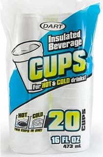 Dart Insulated 16 oz. Beverage Cups