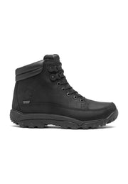 Men's Rime Ridge Mid Wp Trainers by Timberland – 7, Leather, Black