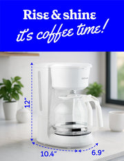 Betty Crocker White / 12-Cup / 60.0 ounces Coffee Machines