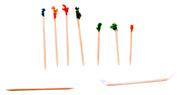 Toothpicks Club Frill, 4" - 10000/Cs (10 x 1000)