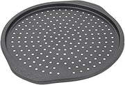 Chicago Metallic 14 Inch Nonstick Pizza Crisper Pan with Holes
