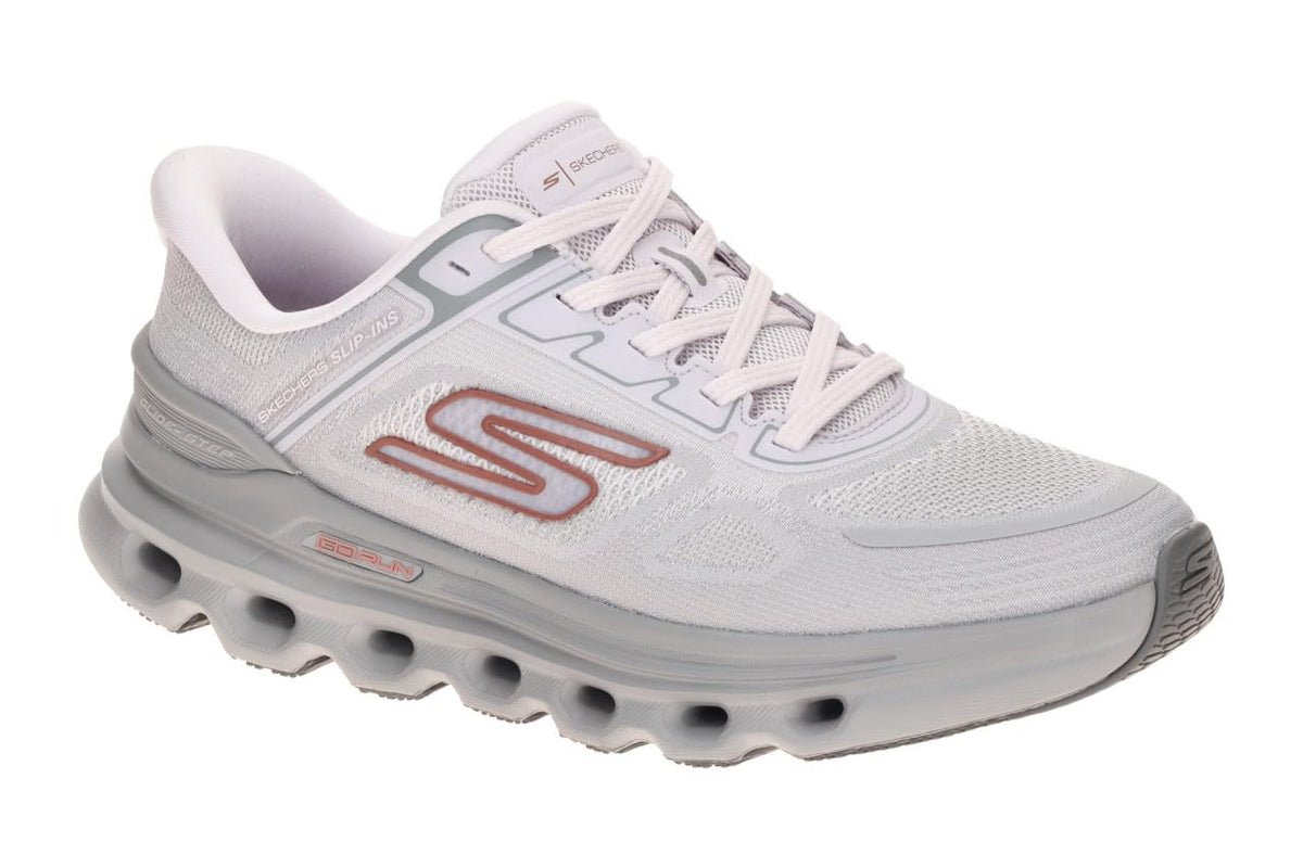 Women's Go Run Glide-Step Arch Fit Trainers by Skechers – Grey, Model 129800-GRY