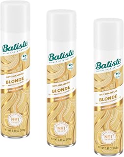 Batiste Dry Shampoo, Brilliant Blonde, 3.81 Fl Oz, Pack of 3