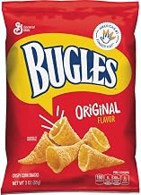 Bugles Corn Snacks, Original, 3 Oz (Pack of 6)