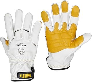 Tillman 1493 Super Premium True Fit Top Grain Goatskin Kevlar Gloves, Medium