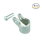 5/8" Dia Padlock Collar, Sold As 1 Each by Master Lock – 1 Pack, Metal, Silver, Pack of 12, Model 71SC10