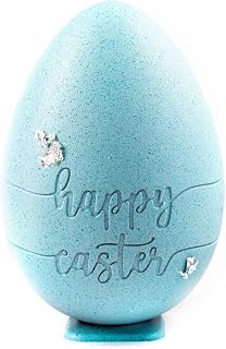 Martellato 20SR022 Magnetic Polycarbonate Mold with Script-Letter-Happy-Easter Egg Cavity 156mm x 228mm