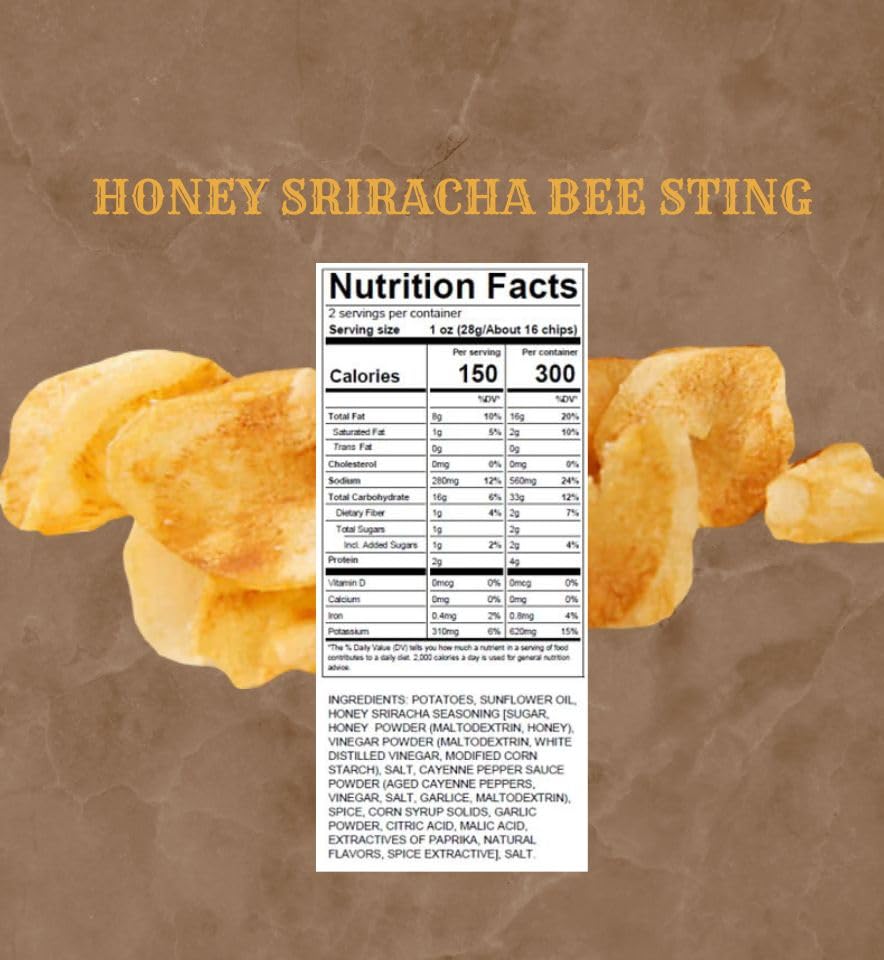 Carolina Kettle Honey / 2 Ounce (Pack of 20) / No Color Potato