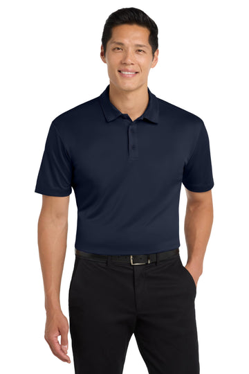 Unisex Silk Touch Performance Polo Navy by Port Authority – Large, Polyester, Navy, Model SNM-720354