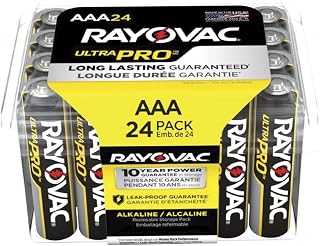 Rayovac Ultra Pro Alka AAA24 Batteries Storage Pak