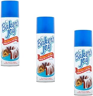 Baker's Joy The Original No-Stick Baking Spray with Flour, 5 oz (Pack of 3) - 2 pack