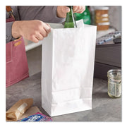 General GW20500 #20 Paper Grocery Bag by Lagasse – 20lb, Paper, white, Pack of 500, Model BAG GW20-500