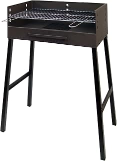 IMEX EL ZORRO 71404 – Barbecue with Iron Grill, 93 x 68 x 40 cm, Black