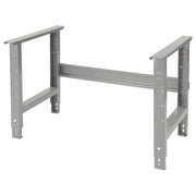 Adjustable Height Workbench C-Channel Leg by Global Industrial – 30"L x 48"W x 4"H, Steel, Gray, Model 601419
