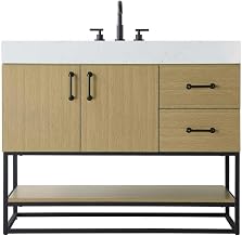 Caroline Bathroom Vanity Honey Brown