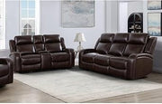 Logan Top Grain Italian Leather 2-piece Living Room Set
